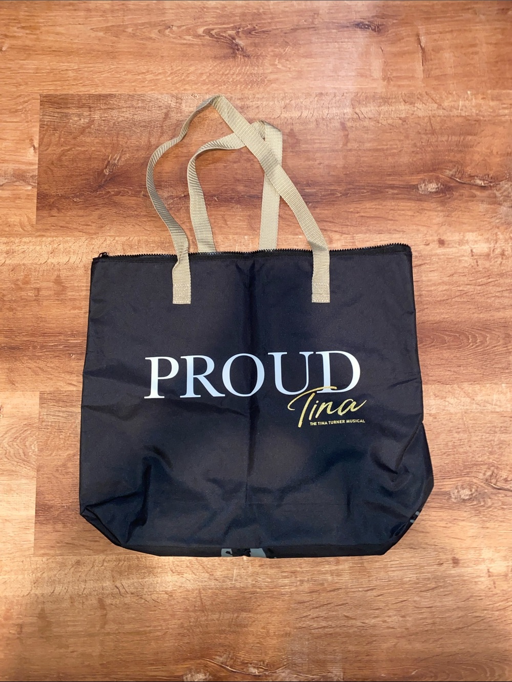 Tina Turner Musical PROUD tote bag